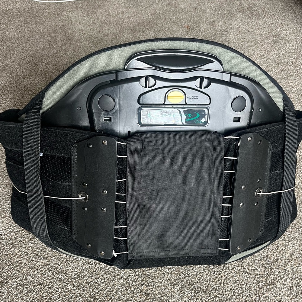 Aspen Contour Quik Draw Men’s Back Brace XL Lumbar and Back Support